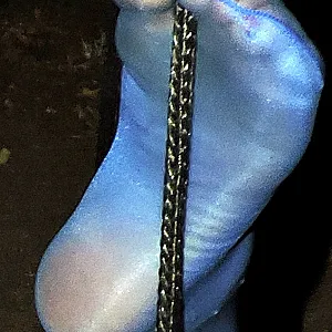 blue nylons with toys gallery image