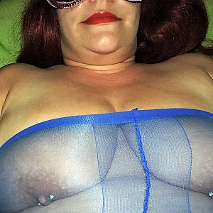 blue nylons with toys gallery image