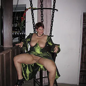 I pose in the green, Cupless Dress gallery image