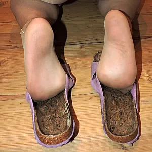 Fotze mit Nylons und Birkis Galeriebild