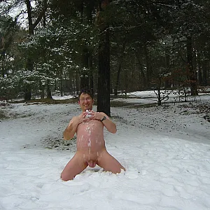 55Paul55 Ist Nackt  auch  im Winter Galeriebild