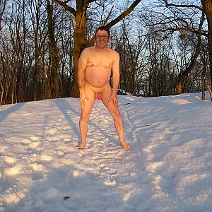 55Paul55 Ist Nackt  auch  im Winter Galeriebild