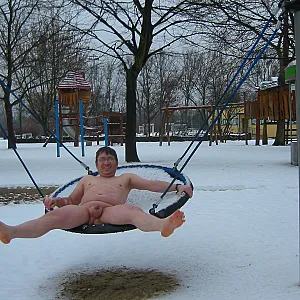 55Paul55 Ist Nackt  auch  im Winter Galeriebild
