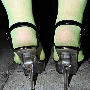 wifeycunt in shiny nylons gallery image