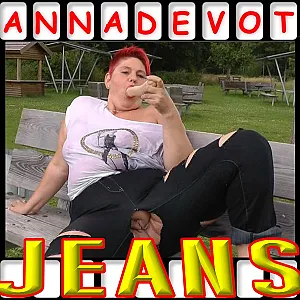 With RIPPED JEANS into the lake gallery image