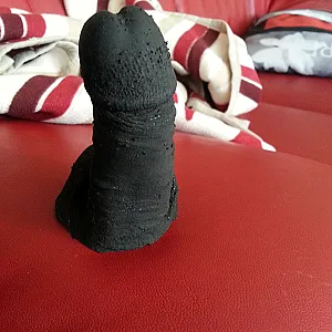 Mein eigener Penisdildo - Flüssiglatex Galeriebild