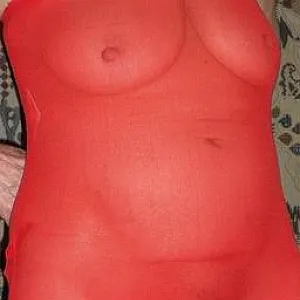 outfit in red gallery image