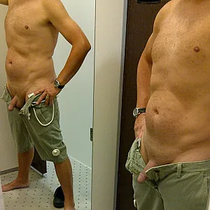 in the fitting room gallery image