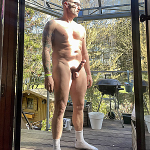 Harter Schwanz im Garten Galeriebild
