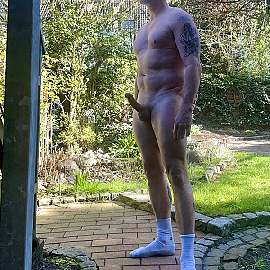 Harter Schwanz im Garten Galeriebild