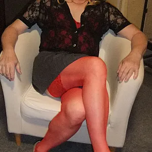 me in red dessous gallery image