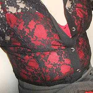 me in red dessous gallery image