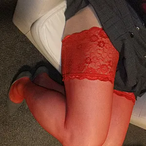 me in red dessous gallery image
