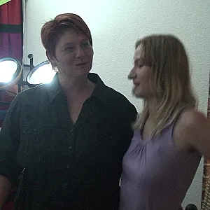 Bi-girlfriend with champagne .. gallery image