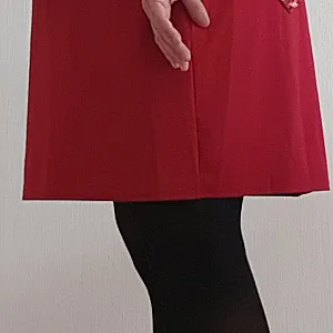 In rot mit Halterlosen Galeriebild