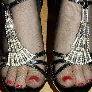 Füße in verschiedenen Heels Galeriebild