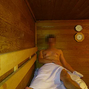 in der Sauna Galeriebild