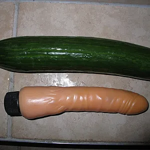 Dildo, Plugs and a cucumber gallery image