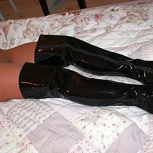 Almost naked in Overknees gallery image
