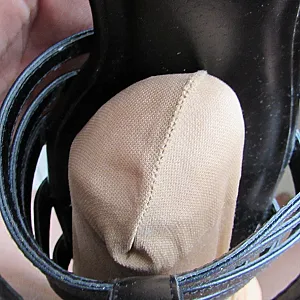Pumps in nylon dick gallery image