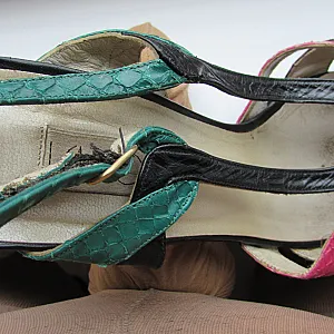 Pumps in nylon dick gallery image
