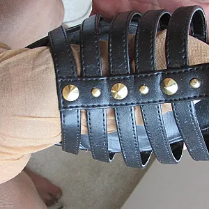 Pumps in nylon dick gallery image