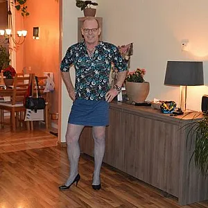 Dressed like a women at home gallery image