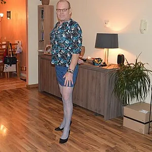 Dressed like a women at home gallery image
