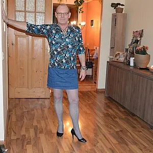 Dressed like a women at home gallery image