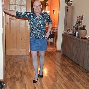 Dressed like a women at home gallery image