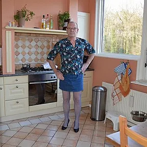 Dressed like a women at home gallery image