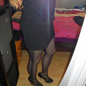 Zebra heels and new nylons gallery image