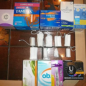 Tampons und Binden Galeriebild