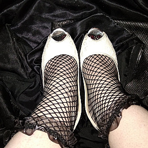 white high heels gallery image