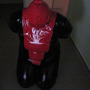 Petplay im Latexanzug... Galeriebild