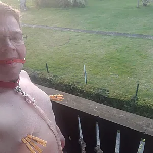 Exhibitionist als Sklavensau Galeriebild