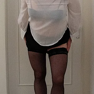 crossdressing in black and white gallery image