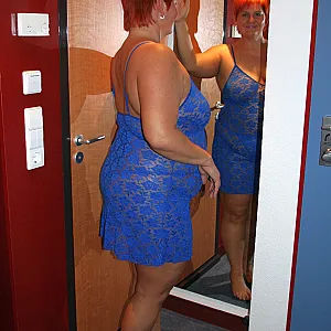Posing in Blue ... gallery image