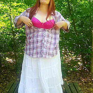 horny in the woods gallery image