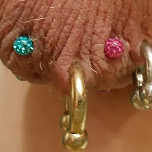 2 neue Piercings am Sack Galeriebild