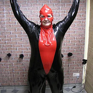 The whole body latex suit ... gallery image