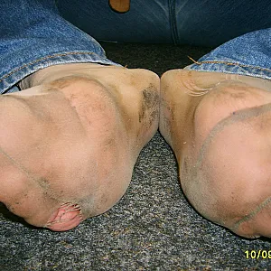 meine verschwitzten nylon füße Galeriebild