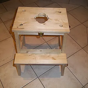 Sklavin auf den Sklavenmöbeln Galeriebild