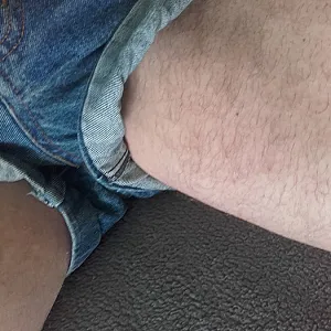 In shorts while working gallery image