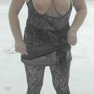 sexy dessous in the snow gallery image