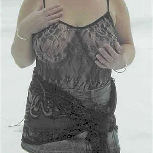 sexy dessous in the snow gallery image