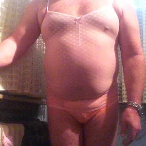 my new dress in pink and orange gallery image