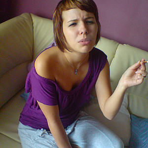 smoking naughty Bitch gallery image