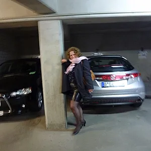 In the parking garage gallery image