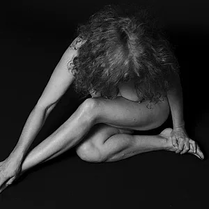 black/white and red gallery image